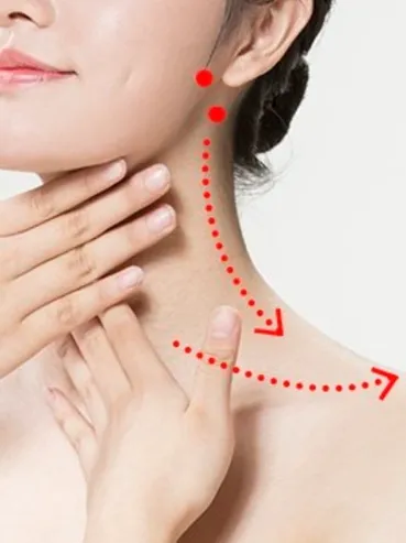 Lymphatic massage treatment visual 4